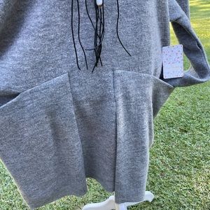 Free People NWT Small wool blend Boho dress
